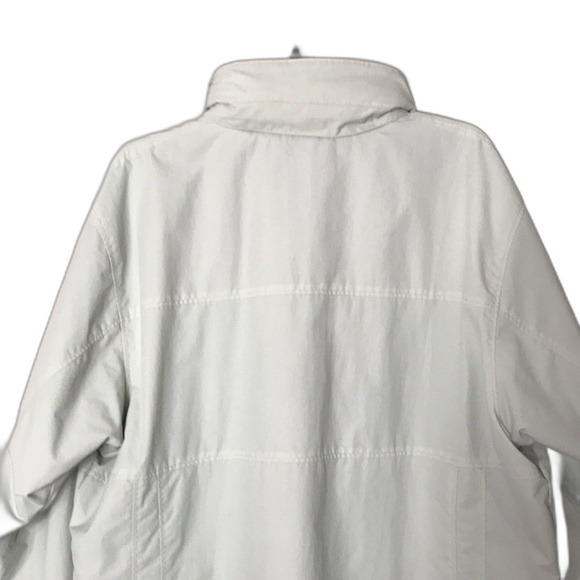 L.L. Bean mens zip up nylon jacket with zippered pockets size large outdoors - Picture 9 of 12